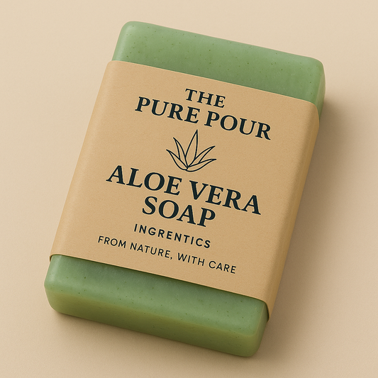 The Pure Pour – Aloe Vera Soap From Nature, With Care