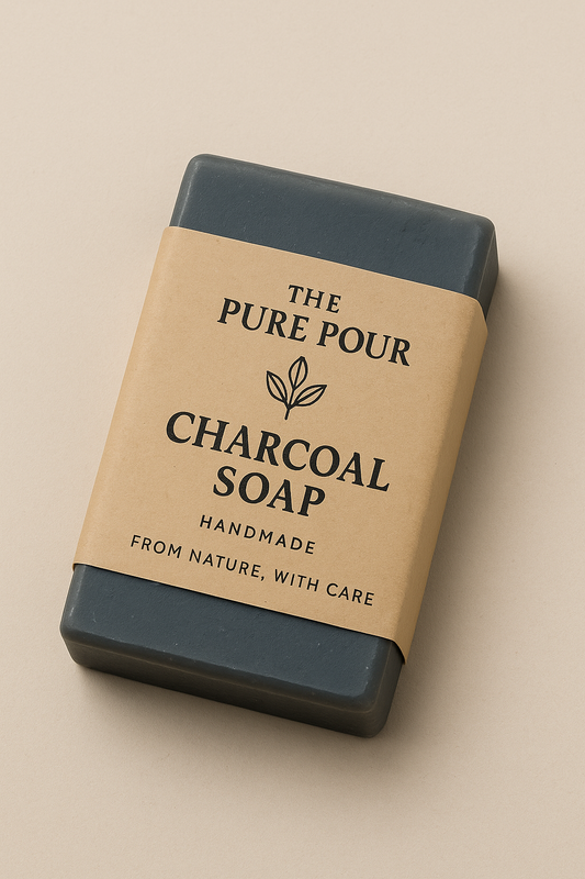 The Pure Pour Charcoal Soap - From Nature, With Care