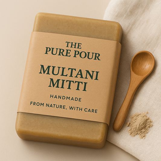The Pure Pour Multani Mitti Soap - From Nature, With Care
